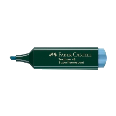 Subrayador Fluor Faber-Castell Textliner 48 Azul